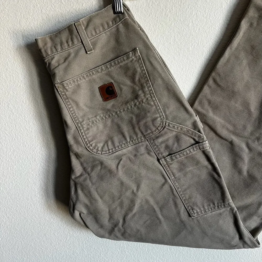 Carhartt B11 DES brown work wear carpenter pants